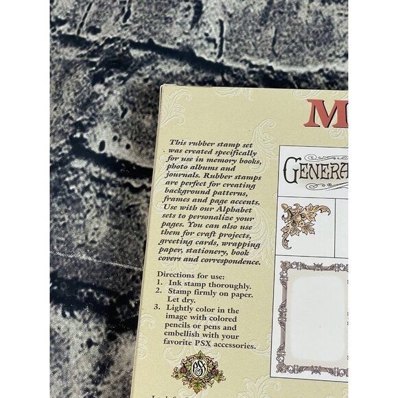 PSX Memory Accents Sk807 Designer's Collection Rubber Stamp Set - Picture 10 of 13